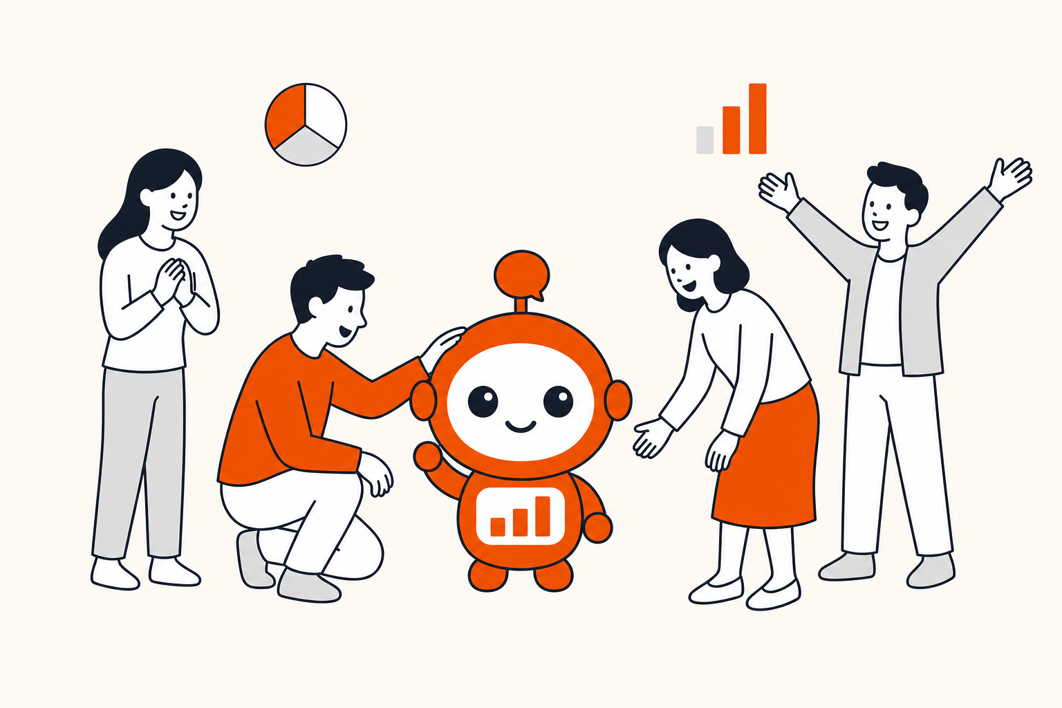 アンケートの結果を「コエカツくん」が解説するようになりました